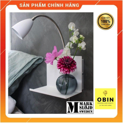 Đèn tường, đèn đọc sách, đèn rọi Markslojd Logi, tích hợp tích hợp công tắc điều chỉnh độ sáng và cổng sạc Micro usb, màu trắng