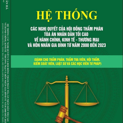 Combo 3 cuốn Các Thông Tư Liên Tịch + Các Nghị Quyết Của Hội Đồng Thẩm Phán Tòa Án Nhân Dân Tối Cao 