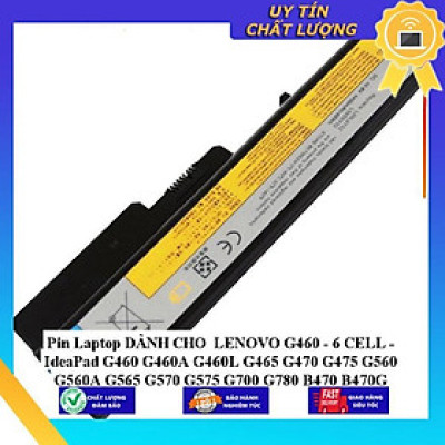 Pin  dùng cho Laptop LENOVO G460 IdeaPad G460 G460A G460L G465 G470 G475 G560 G560A G565 G570 G575 G700 G780 - Hàng Nhập Khẩu  MIBAT635