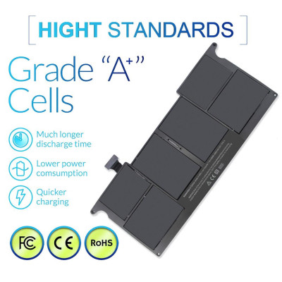 Pin Tương Thích Cho Macbook Air 11 Inch A1370 ( 2010 ) TEEEMO PC Hàng Nhập Khẩu New Seal