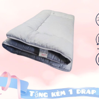 Nệm Bông Trải Sàn Xuất Nhật Fukoji, Kích Thước 1mx2m, 1m2x2m, 1m4x2m, 1m6x2m, 1m8x2m dày 7-9cm