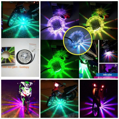 Đèn Gầm Xe 48 Tia LED Đổi Màu Tự Động – Lắp Xe Máy Ô Tô, Bản Cao Cấp, Hiệu Ứng Đẹp Mắt