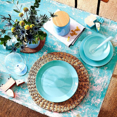 Đĩa (dĩa) thủy tinh nông lòng Luminarc Diwali 19cm P2613 | Hàng chính hãng