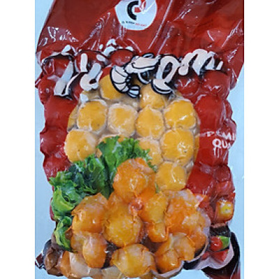 Tôm Viên 160 Viên Gói 1kg - Thương Hiệu Đen Đỏ