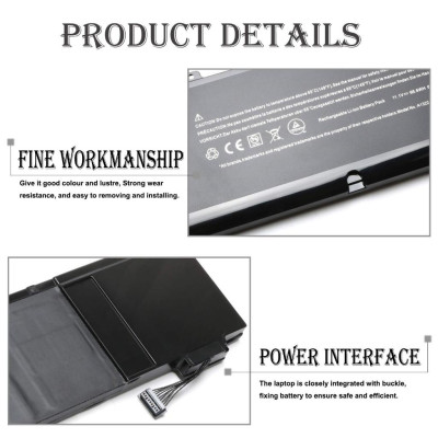 Pin Dành Tương Thích Cho Macbook Pro 13 Inch A1278 A1322 Mid 2009 2010 Early 2011 2012 TEEEMO PC Hàng Nhập Khẩu New Seal