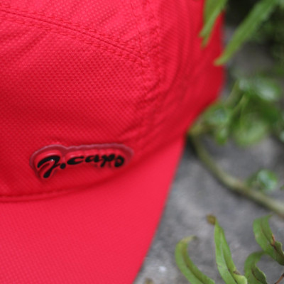 Nón kết dù/mũ lưỡi trai vải gió cho nữ màu đỏ ngọt ngào - siêu sang trọng - nón được may 2 lớp vải cao cấp phối da bò thật - ZCAP022- nón kết phụ kiện nữ không thể thiếu cho các chị em 