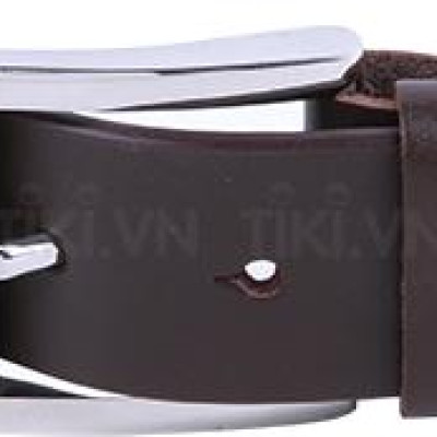 Dây nịt nam da bò đầu khóa Inox kim xỏ lỗ SUNPOLO BELT03