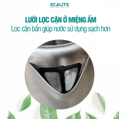 Bình Đun Siêu Tốc Ecalite EK-G1723 (1.7L) - Hàng Chính Hãng 