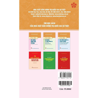 Sách - Tài Liệu Bồi Dưỡng Nhận Thức Về Đảng - NXB Chính Trị Quốc Gia