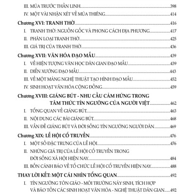 Tín Ngưỡng Và Văn Hóa Tín Ngưỡng Ở Việt Nam (Bản in năm 2023)