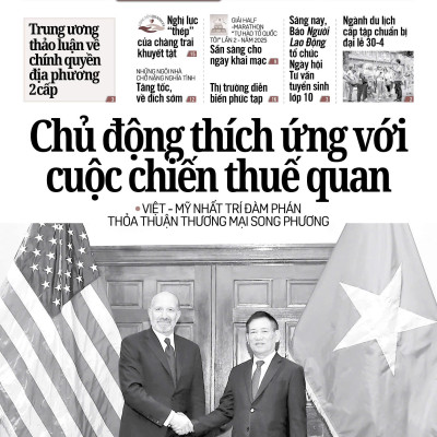 báo Người Lao Động từ ngày 07-04-2025 đến 13-04-2025