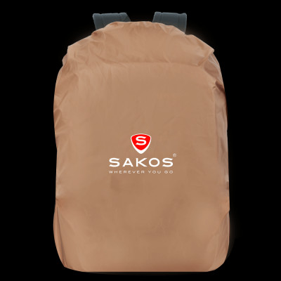 Áo Trùm Ba Lô - Size S - Sakos SDC020BNZSNG - Màu Nâu