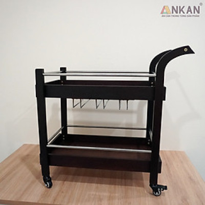 Xe Đẩy Thức Ăn Nước Uống Trong Nhà Hàng Và Các Khu Resort Tiêu Chuẩn Xuất Khẩu Châu Âu, Hàng Chính Hãng