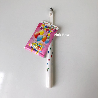 Nến sinh nhật độc lạ tạo bất ngờ bung ra hình Chú hề/ Quạt/ Trái tim/ I love you/ Hộp quà