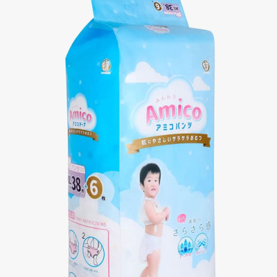 Tã quần Amico nội địa Nhật size XL38+6