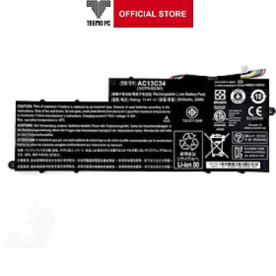 Pin Tương Thích Cho Laptop Acer V5-122 Ac13C34 3 Cell Aspire V5-122P V5-132 E3-111 E3-112 Es1-111M TEEMO PC TEBAT189 Hàng Nhập Khẩu