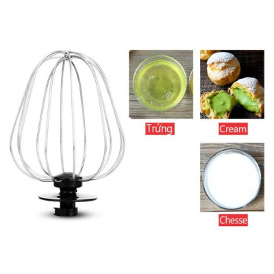 Máy trộn bột, đánh trứng cao cấp thương hiệu DSP KM3030 công suất 1000W, dung tích cối 5L, kèm 3 đầu trộn phù hợp nhiều loại thực phẩm- Hàng chính hãng