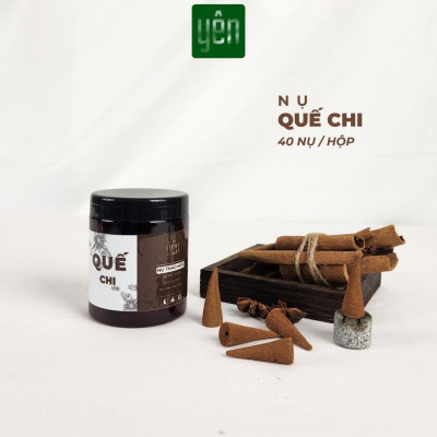Nụ Quế Chi Sạch Ít Khói Hộp 40 Nụ Yên Tự Nhiên Không Hóa Chất Thờ Cúng Thư Giãn Xông Nhà Tẩy Uế