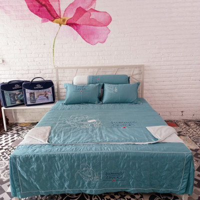 Bộ chăn ga gối cao cấp Sông Hồng UC21010