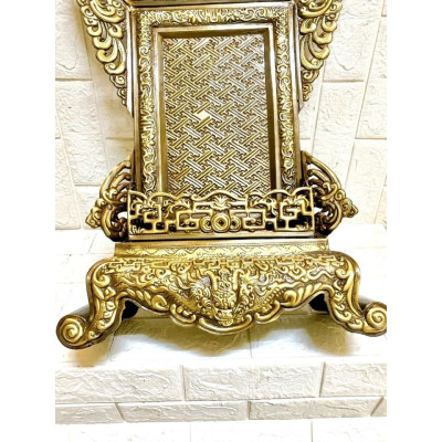 BÀI VỊ DI ẢNH CAO 55 x 40 CM CHẤT LIỆU BẰNG ĐỒNG