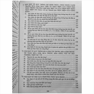 Sách Luật Đấu Thầu và Các Văn Bản Hướng Dẫn Thi Hành - Giải Đáp Về Nghiệp Vụ Đấu Thầu theo Nghị Định số 24/2024/NĐ-CP (V2426D)
