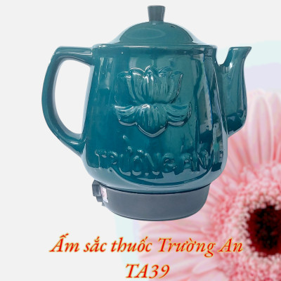 Ấm sắc thuốc Trường An TA39 Rêu - Gốm sứ cao cấp  - Điện gia dụng - Hàng chính hãng