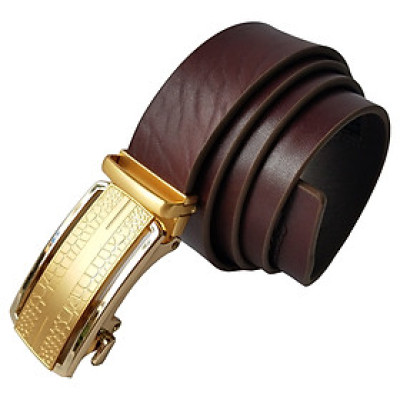 Thắt Lưng Nam Da Bò Thật BIGGBEN Đầu Tăng Đơ TLB64