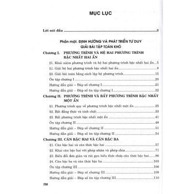 Sách- Định Hướng Và Phát Triển Tư Duy Giải Bài Tập Toán Khó Lớp 9 - Tập 1 (Dùng Chung Cho Các Bộ SGK Hiện Hành)