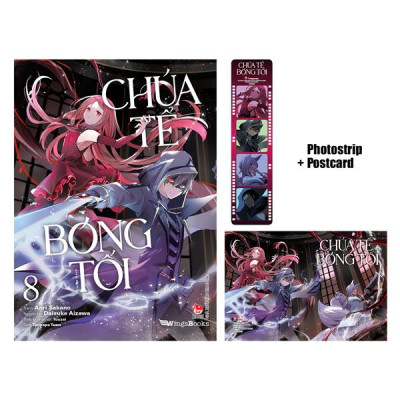 Sách - [Manga] Chúa Tể Bóng Tối - Tập 8 - Tặng Kèm Postcard + Photostrip