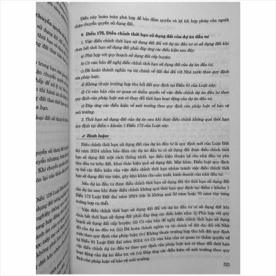 Sách Bình Luận Khoa Học Luật Đất Đai năm 2024 - V2480TP