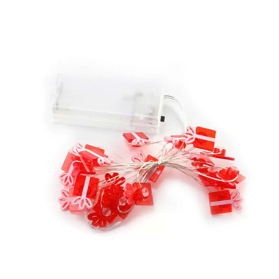 Dây Đèn Led 20 Bóng Họa Tiết Hộp Quà Dài 2M