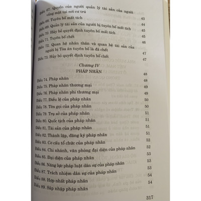  Bộ Luật Dân Sự (Hiện Hành)