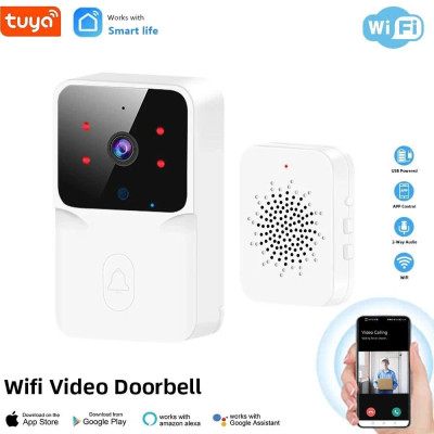 ChuôngCửa Không Dây Thông MinhCao Cấp Kèm Camera Wifi – Kết Nối Ổn Định, Chống Nước, Xuyên Tường 300m