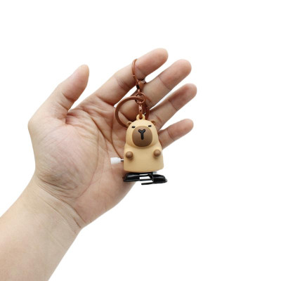 Móc Khóa Nhựa Capybara Dây Cót - WanLongDa 11113