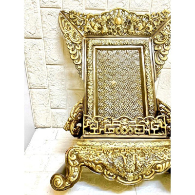 BÀI VỊ DI ẢNH CAO 55 x 40 CM CHẤT LIỆU BẰNG ĐỒNG