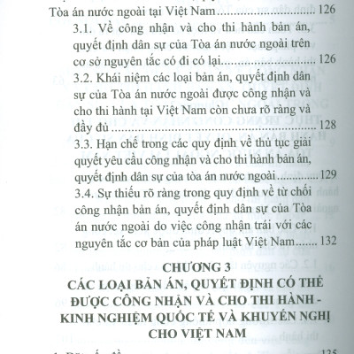 Công Nhận Và Cho Thi Hành Bản Án, Quyết Định Dân Sự Của Toà Án Nước Ngoài Trong Bối Cảnh Toàn Cầu Hoá Và Khuyến Nghị Cho Việt Nam (Sách chuyên khảo) - TS. Nguyễn Thu Thuỷ chủ biên