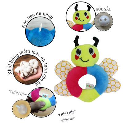 Đồ Chơi Cho Trẻ Sơ Sinh Trẻ Nhỏ Lục Lạc Cầm Tay