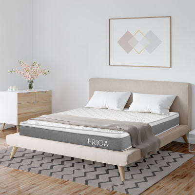 [Độc Quyền] Nệm Cao su Tổng Hợp Kim Cương Erica Kết Hợp Từ Cao Su Thiên Nhiên, Bông Ép và Foam Giúp Nâng Đỡ Cơ Thể Vượt Trội, Êm Ái Tối Đa