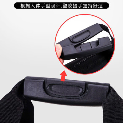 [Cao Cấp] Túi Đồ Nghề Dụng Cụ Sửa Chữa Nắp Vuông Có Ngăn Phụ Kéo Khóa màu đen xám KIRITO