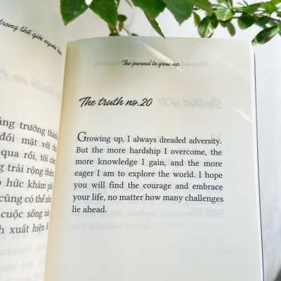 The Journal To Grow Up – Không Có Từ Dễ Dàng Trong Thế Giới Người Lớn