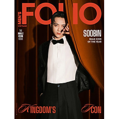 MEN’S FOLIO VIETNAM #26 DECEMBER 2024 THE MALE ICON ISSUE - KINGDOM’S ICON: CA SĨ SOOBIN 