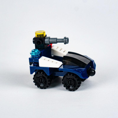 Đồ Chơi Lắp Ráp Chiến Binh Cảnh Sát Siêu Cấp 6 Trong 1 - Super Police Warrior - Toys&Joys 8971-6 (135 Mảnh Ghép)