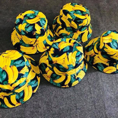 Nón Bucket trái chuối (nhiều họa tiết)