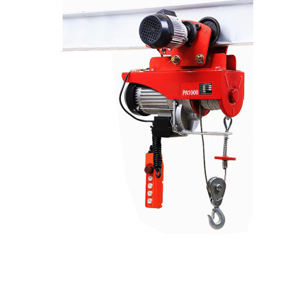 Bộ Tời Điện Kèm Rùa ABG PA1000 (250/500Kg) 12 Mét Giúp Máy Tời Treo Nâng Hạ Vật Nặng Dễ Dàng Trong Nhà Xưởng Công Nghiệp Và Đời Sống, Nâng Kéo Linh Hoạt, Hiệu Quả Cao – Hàng Chính Hãng