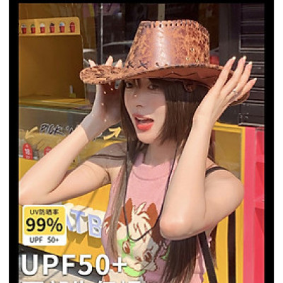 Nón mũ cao bồi nam nữ miền viễn tây dona250305