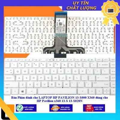 Bàn Phím dùng cho LAPTOP HP PAVILION 13-S000 X360 dùng cho HP Pavilion x360 13-S 13-S020N - MÀU ĐEN - Hàng Nhập Khẩu New Seal