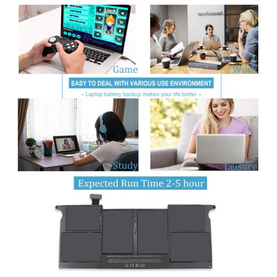 Pin Tương Thích Cho Macbook Air 11 Inch A1370 ( 2010 ) TEEEMO PC Hàng Nhập Khẩu New Seal