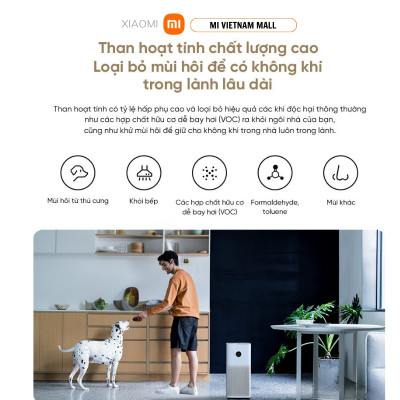 Máy Lọc Không Khí Xiaomi Smart Air Purifier 4 - Hàng Chính Hãng