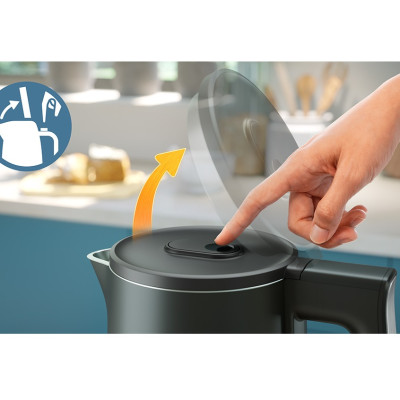 Bình Đun Siêu Tốc Philips 1.7 lít HD9395/90 - Hàng Chính Hãng