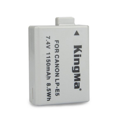 Bộ Combo 2 pin + 1 sạc đôi Kingma LP-E5 - Hàng chính hãng 